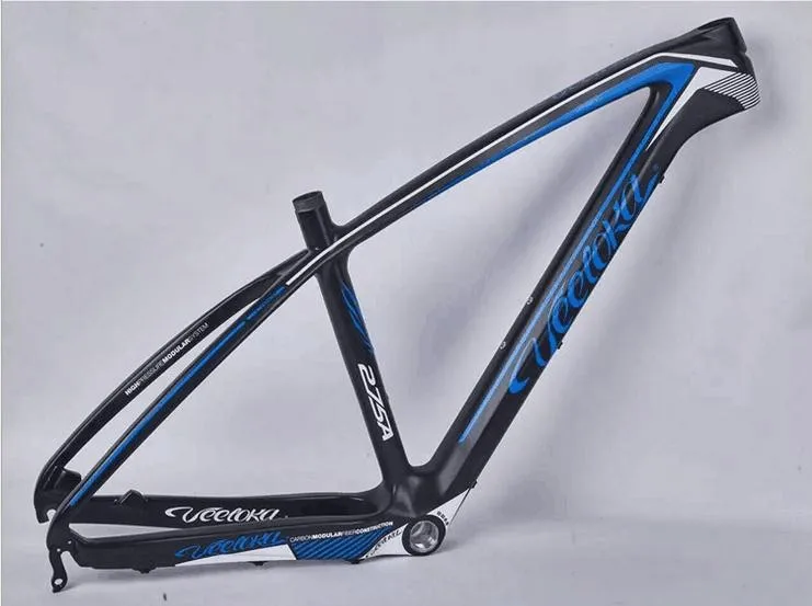 1200 г/шт. рама для горного велосипеда углеродная 27,5 er рама для горного велосипеда из углеродного волокна AM/XC рама для горного велосипеда 27,5*17 дюймов рама 4