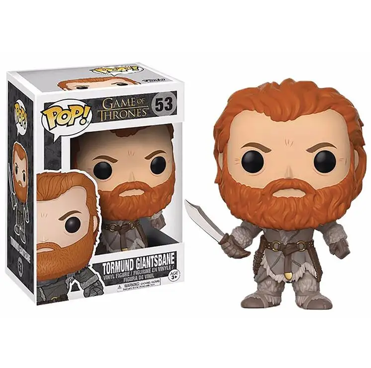 Funko POP Song Of Ice And Fire Игра престолов ПВХ фигурка Коллекционная модель игрушки - Цвет: Box