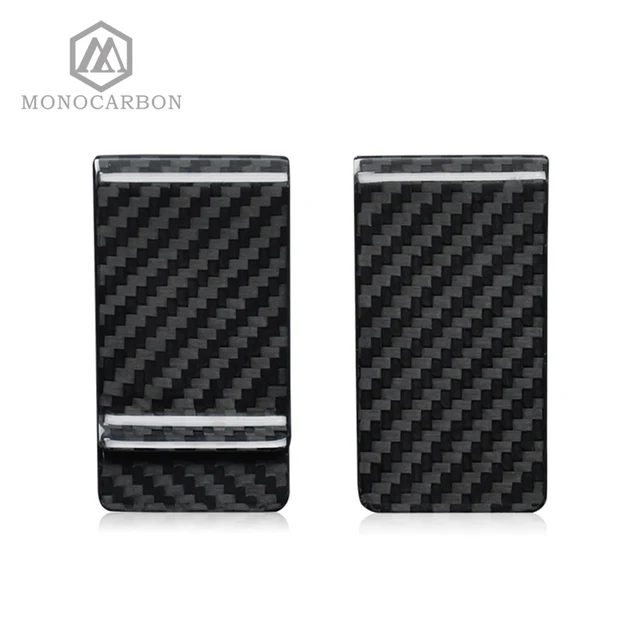 Monocarbon, pinces dargent en Fiber de carbone 3K, haute qualité, portefeuille avec un motif en Fiber de carbone gratuit directement à lusine 
