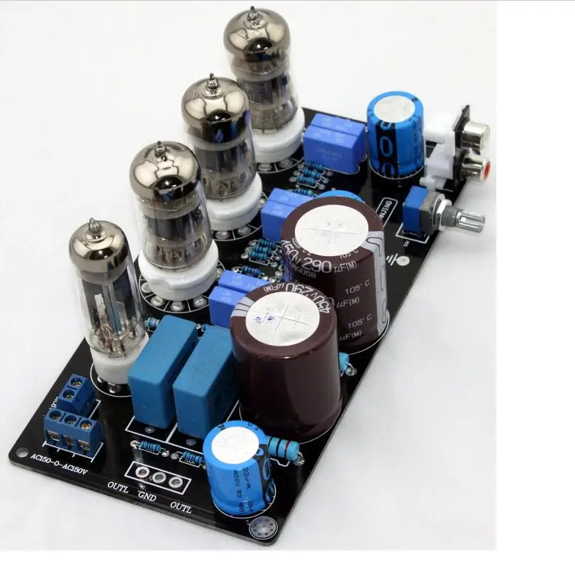 

1PCS High quality 6N4 x3 6Z4 Tube Preamplifier Maratz 7 Valve Pre-amp Assembled Updated Board new