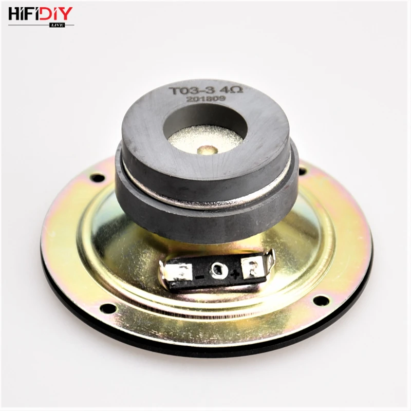 HIFIDIY LIVE hifi 4 inch Tweeter Speaker Unit 4 OHM 20W Treble Loudspeaker pro audio speakers KTV high loudspeakers KT-101