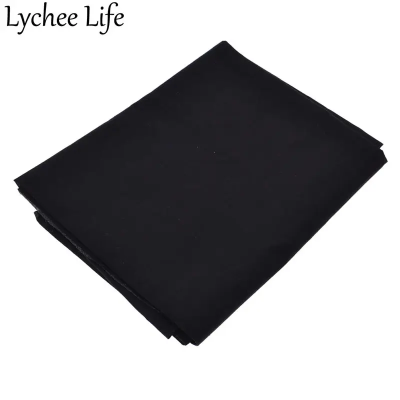 Lychee Life 1 м полимерная подкладка полиэстер хлопок аксессуары для шитья одежды завод дома DIY ручной работы Colthes новое поступление - Цвет: 2