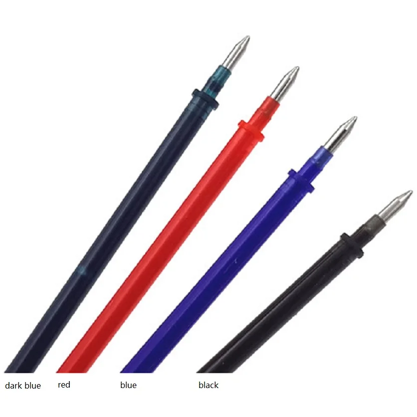 AIHAO R8 0.5mm Erasable GEL pen BLACK BLUE INK 20PCS REFILL C