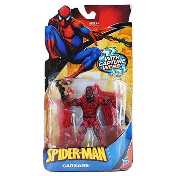 

Marvel Universe Super Hero Spiderman CARNAGE Action Figures Toy Venom Spiderman with Capture Webs Free Shipping