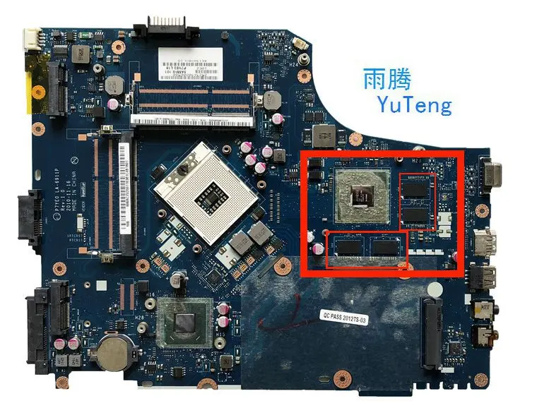 LA-6911P HM65 системная плата для Acer Aspire 7750 7750G 7750Z 100% | Компьютеры и офис