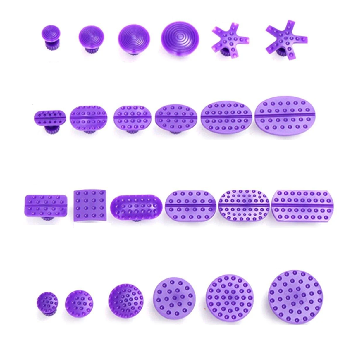 

24Pcs PDR Lifter Puller Tabs For Glue Car Dent Removal Body Repair Tool Kits