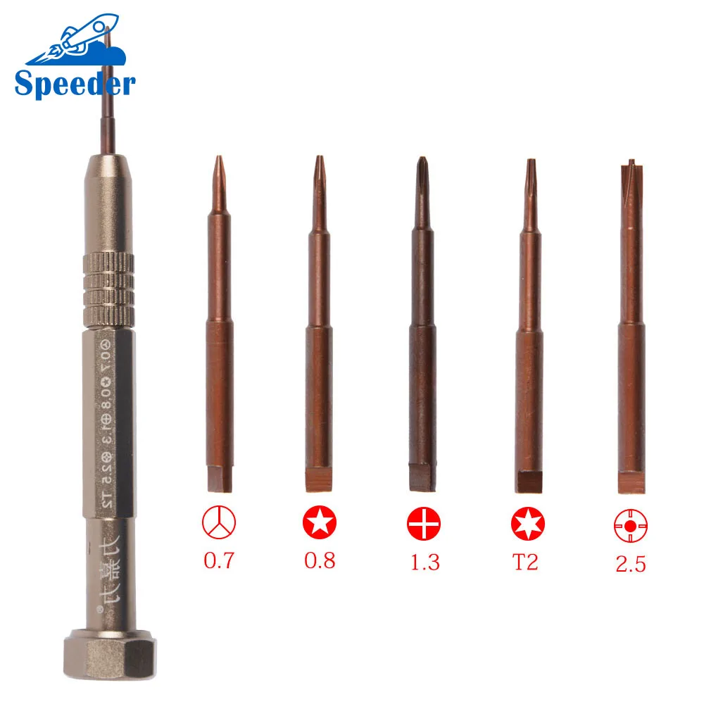 6 in 1 Screwdriver Set for iPhone X 8 7 6S 6 Repair Tools Opening