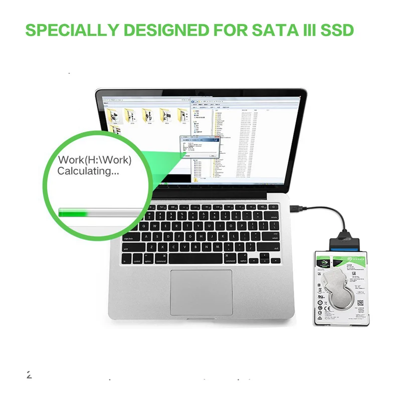 USB 3,1 type C Gen1 на SATA III HDD конвертер SSD адаптер кабель передачи данных для 2,5 дюйма SATA жесткий диск поддержка USAP