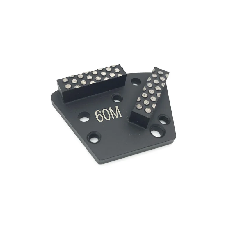 Metal bond Diamond Concrete Grinding Pad Scraper  cutting blade for concrete used for strong magnetic plate 