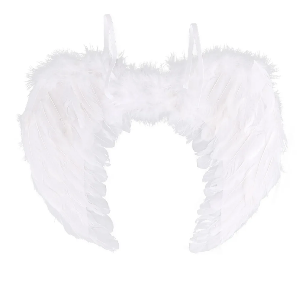Мини ангельские крылья феи белые крылья из перьев сценический танцевальный костюм бабочки карнавальный рейв аксессуары Необычные наряды реквизит