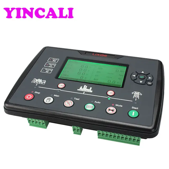 Best Price Diesel Generator Digital Control Panel LXC6120E Control Ats Module Engine Controller Replaced DSE6120 Generator Controller Best Price Diesel Generator Digital Control Panel LXC6120E Control Ats Module Engine Controller Replaced DSE6120 Generator Controller