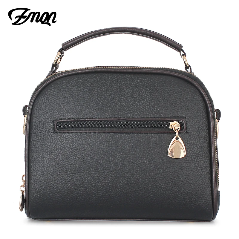 ZMQN Crossbody حقائب للنساء 2019 بو الجلود حقيبة حقائب سيدات الفتيات الأسود حقائب كتف المرأة صغيرة رفرف بولسا الأنثوية A328