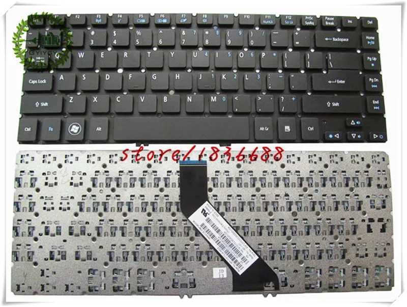 GYIYGY клавиатура для ACER Aspire V5-471 471G PG V5-431 M5-581 ms2360 Клавиатура ноутбука | Компьютеры и