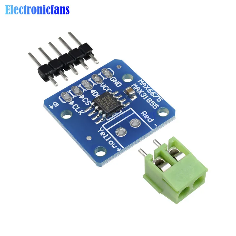 Модуль платы датчика температуры термопары MAX31855 MAX6675 SPI типа K для Arduino|module