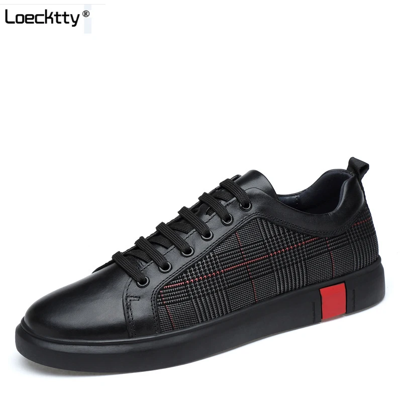 

Loecktty 2019 Men Genuine Leather Walking Shoes Large Size 36-46 High Quality Outdoor Men Sport Sneakers Waterproof Sport Shoes