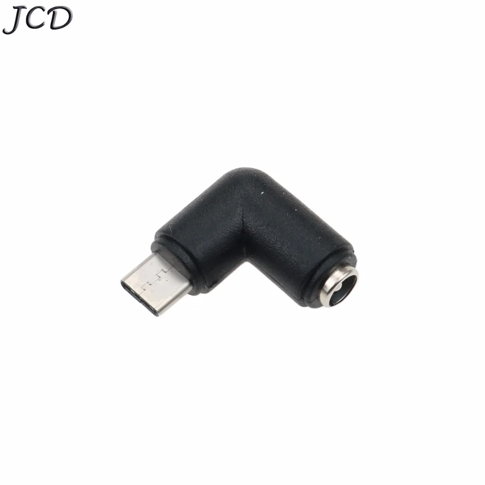 JCD 5 5*2 1 мм 5x2 гнездовой разъем на Type C USB 3 штекер 90 / 180 градусов адаптер питания