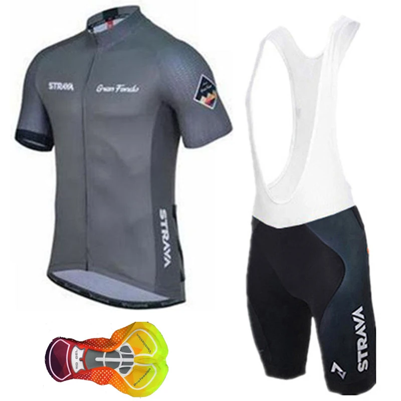 Strava قصيرة الأكمام ضبط الدراجات جيرسي 2019 تنفس دراجة الملابس مايوه روبا Ciclismo Uniformes فريق دورة دراجة ارتداء I18