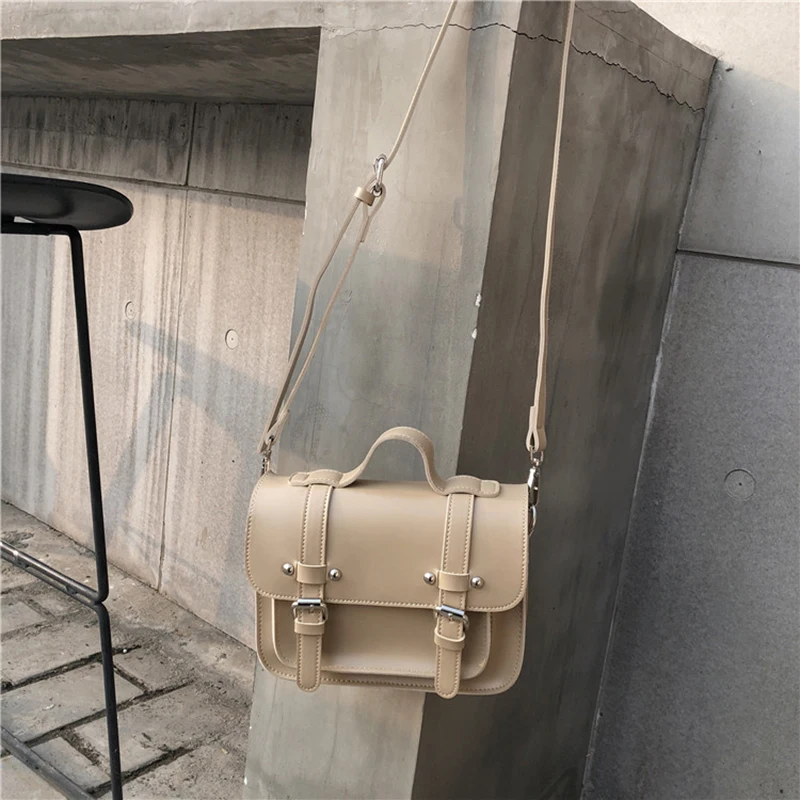 Новая кожаная сумка, винтажная женская сумка-мессенджер, сумка через плечо, портфель с бантом, Bolsas Femininas, сумки через плечо