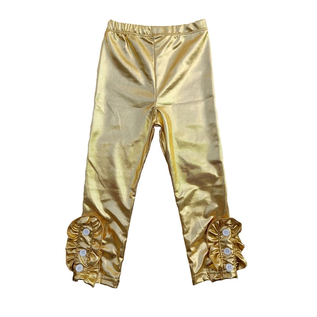 Personalized new arrival boy anf girls legging kids print icing ruffle pants bulk order