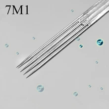 Коробка шт. 50 шт. Одноразовые стерилизованные 7M1 иглы для татуажа(7 Single Magnum) поставка