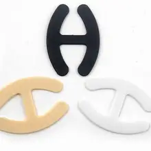 Горячая Дешевые 20 шт./партия женские Пуш-ап контроль декольте невидимый бюстгальтер ремень клип Пряжка Нескользящая Пряжка#00261