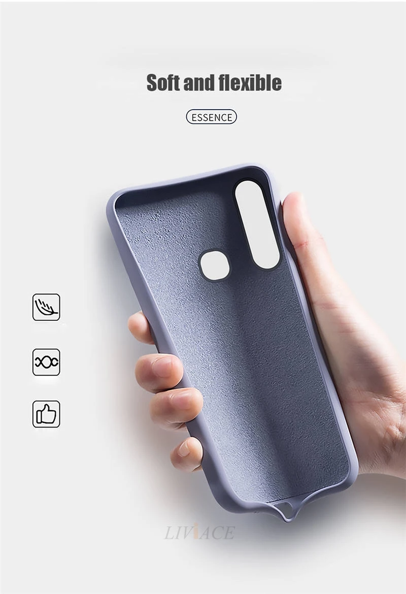 Жидкий Силикон для vivo z5x v15 pro v9 y85 iqoo neo nex 3 s a z3 z3i z1 x21 ud x27 мягкая защитная задняя