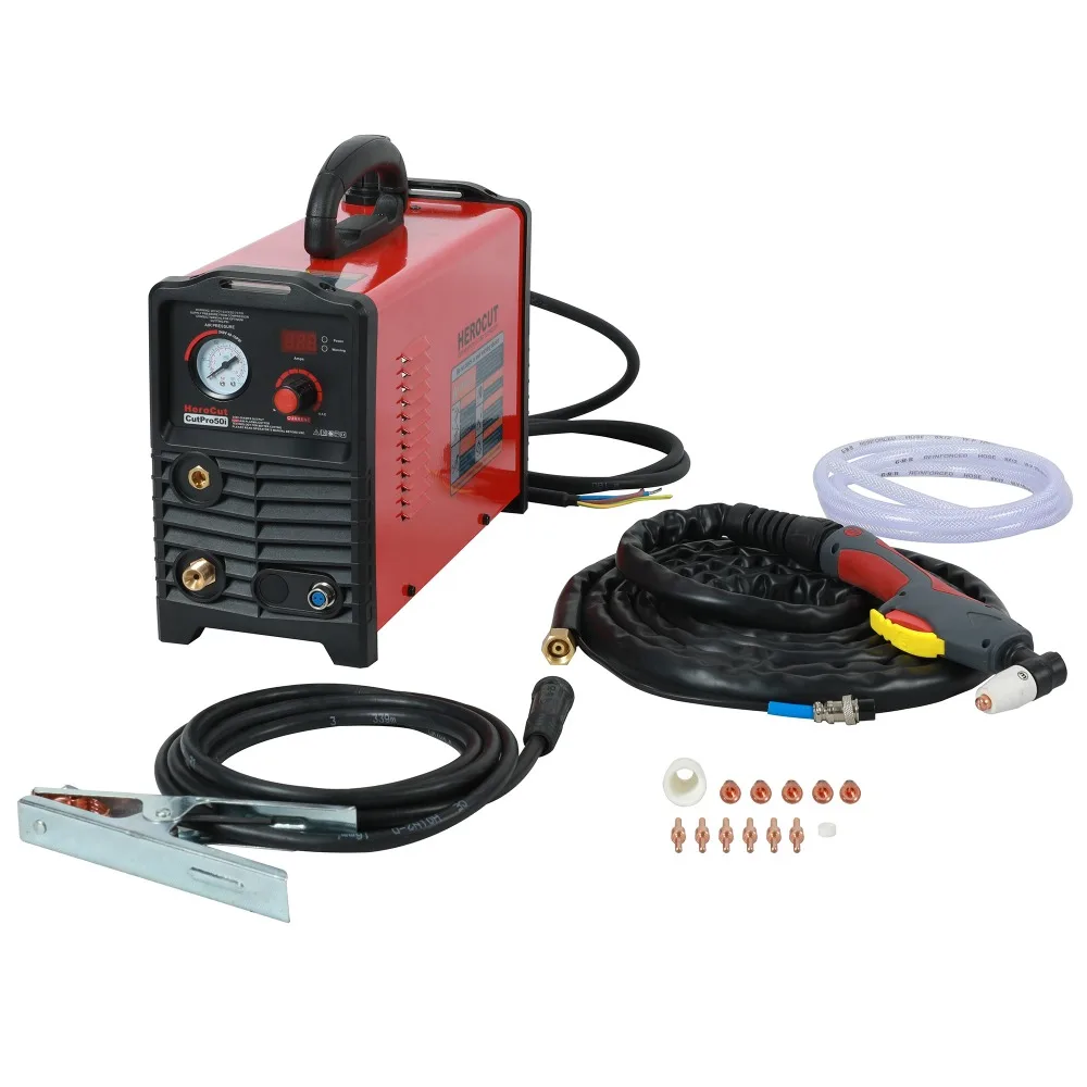 Cortador de Plasma de aire IGBT CUT Pro 50i, 220V, 50 amperios, CC, espesor de corte limpio de 15mm
