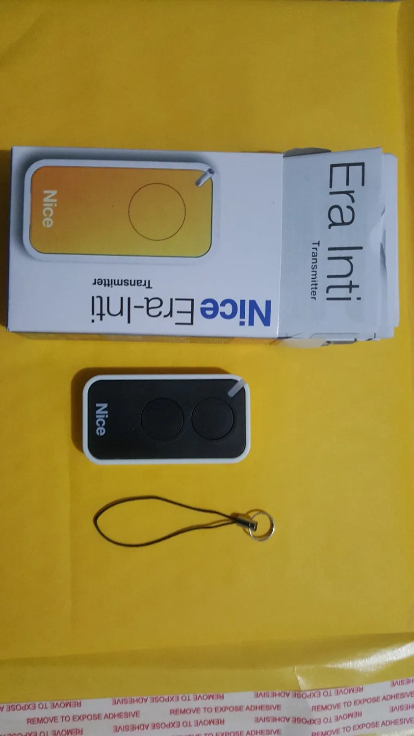 

NICE Era inti replacement garage door remote transmitter Nice inti 2 rolling code 433.92mhz