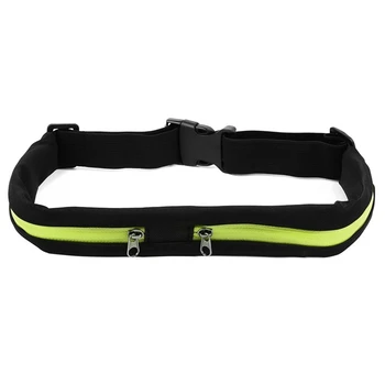 

Outdoor Sports Waterproof Bag Flexible Waist Bike Riding Belt Pocket Double Pocket for iPhone Android Phone