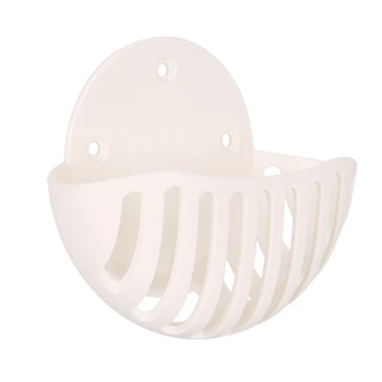 

Kitchen Bedroom Wall Mount Holder Hanger Stand Grip White