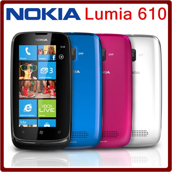Цена за 610 Разблокирована Оригинальный Nokia Lumia 610 WI FI Bluetooth 8 ГБ ROM 5MP 3 Г Windows Mobile Восстановленное Мобильного Телефона Бесплатная Доставка Цена за 610 Разблокирована Оригинальный Nokia Lumia 610 WI FI Bluetooth 8 ГБ ROM 5MP 3 Г Windows Mobile Восстановленное Мобильного Телефона Бесплатная Доставка