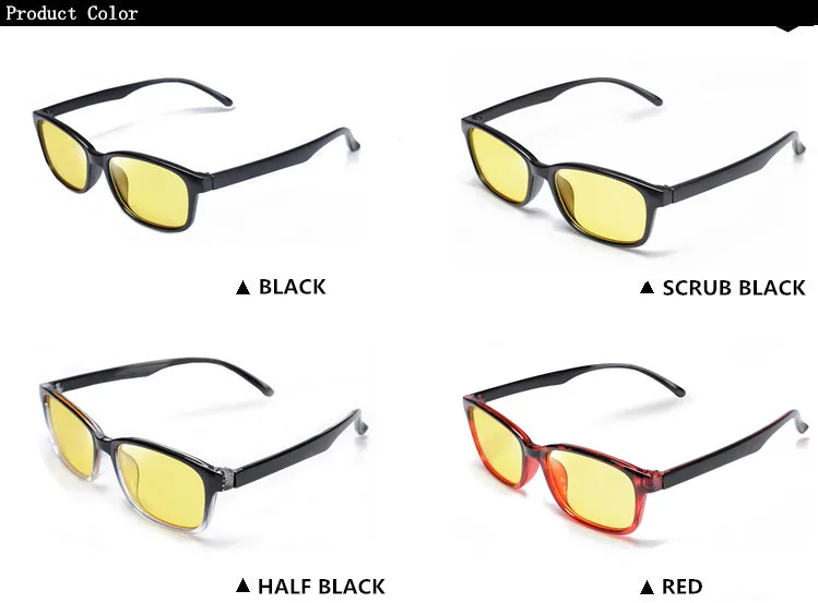 BENZEN анти-Синие лучи компьютерные очки для чтения радиационные очки для компьютерных игр черный с Чехол 5019