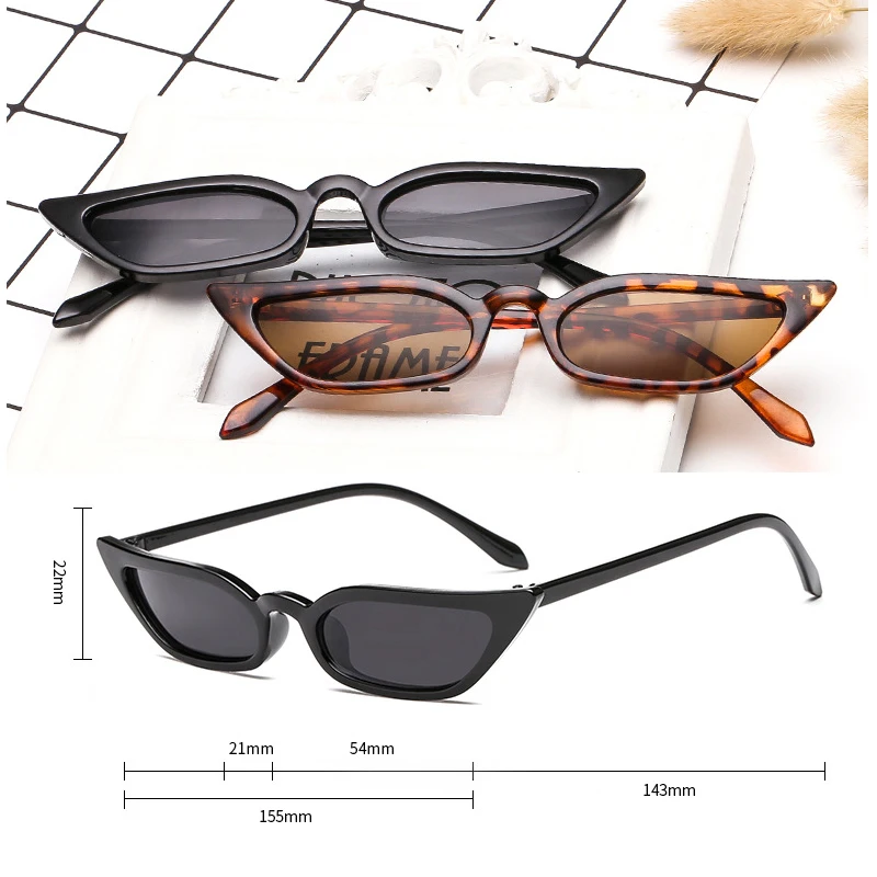 

Charm Bowknot Triangle Vintage Elegant Transparent Female Trendsetter Popular Pretty All-match Simple Retro Sunglasses
