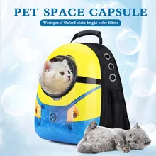 Breathable Space Capsule font b Pet b font Cat Dog Carrier Bag Dogs Backpack For Kitty