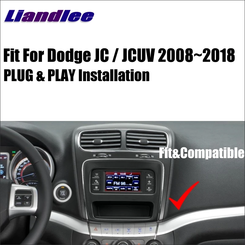Clearance Liandlee For Dodge JCUV / JC 2008~2018 Android Car Radio CD DVD Player GPS Navi Navigation Maps Camera OBD TV Screen Media 2