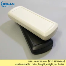 Небольшой пластиковый корпус abs ручной коробки электронная пластиковые распределительная коробка пользовательские pcb корпус diy инструмента случае 160*60*26,5 мм