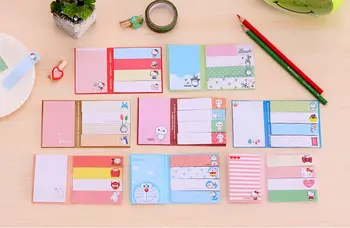

Kawaii Anime Character Memo pad Totoro memo boards Note Paper Stickers material escolar korean papelaria