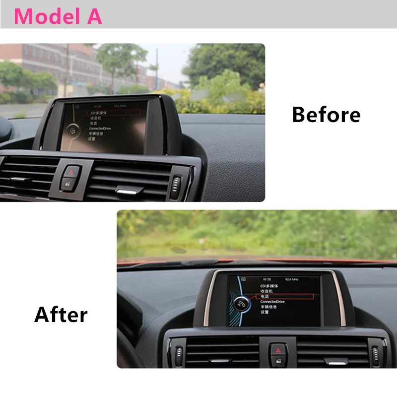 Внутренняя консоль для автомобиля с gps навигацией NBT защитная рамка BMW 1/2/3/4 серия