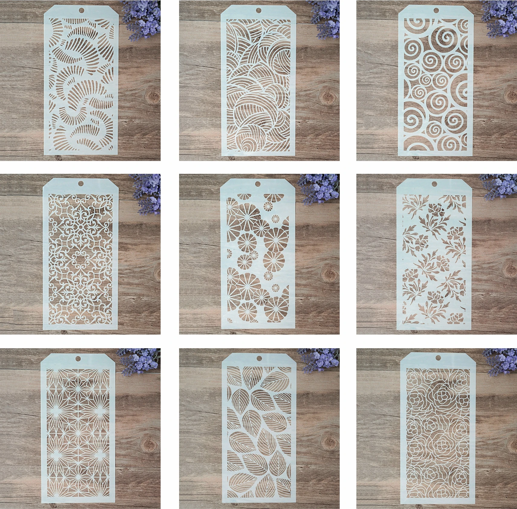 

12*24 cm DIY Craft Layering Stencils For Walls Painting Scrapbooking Stamping Stamps Album Decorative Embossing Paper Cards