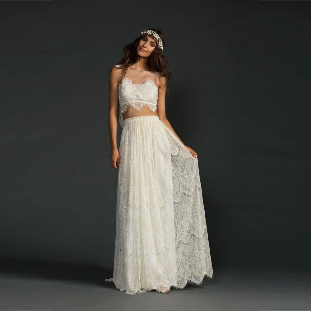 vintage lace maxi