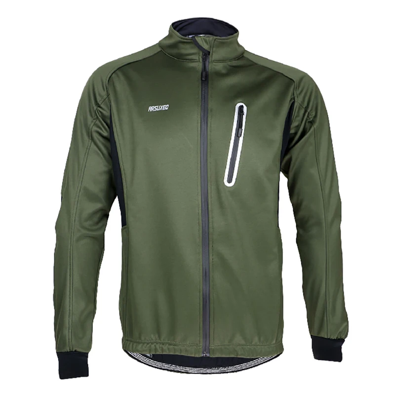 

Thermal Fleece Breathable Men Cycling Jersey Long Sleeves Ropa Ciclismo MTB Bike Clothes Cycling Top Clothing