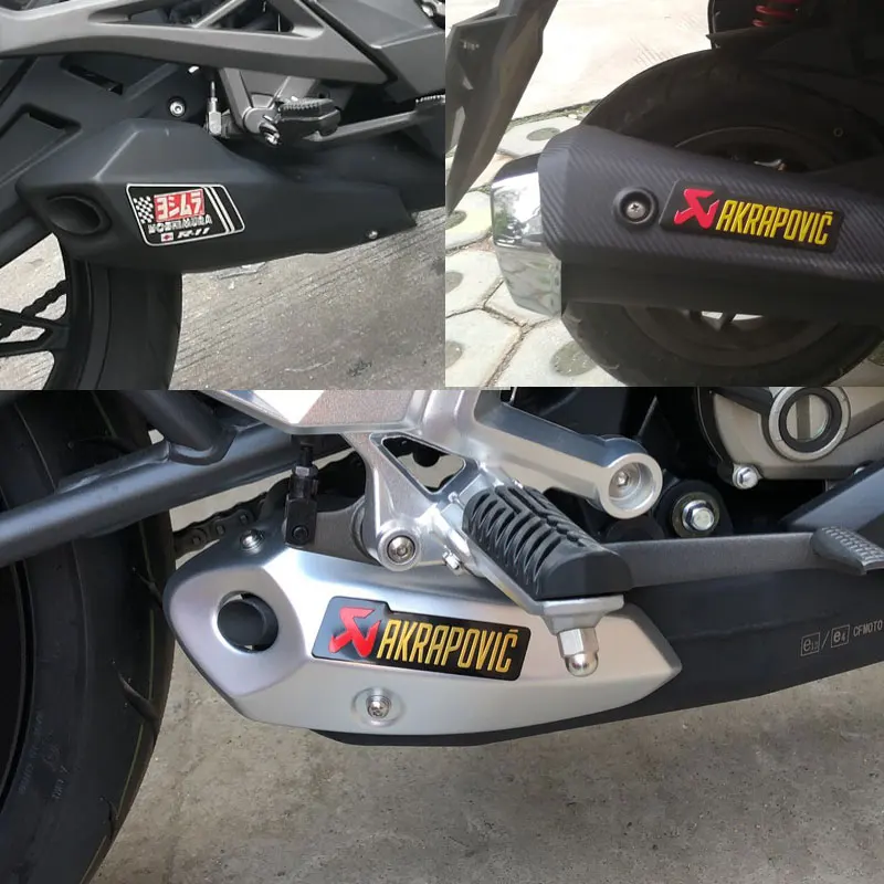 2 шт. FASP алюминиевая мотоциклетная выхлопная наклейка на трубы наклейка Скорпион для Arrow Yoshimura наклейка s SC AR Leovince