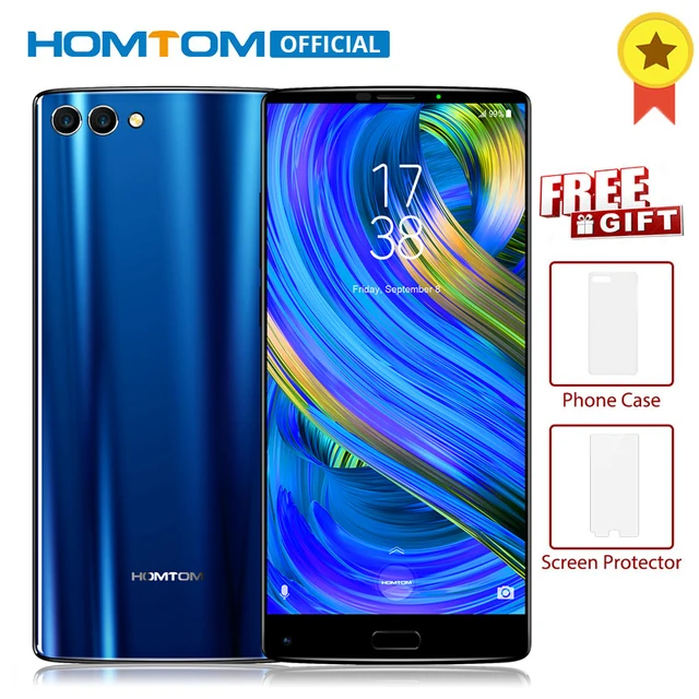Special Offers HOMTOM S9 Plus MTK6750T Octa Core 5.99 Inch 18:9 HD+ 4050mAh Dual Back Camera 4G RAM 64 ROM Front Fingerprint OTG Smartphone