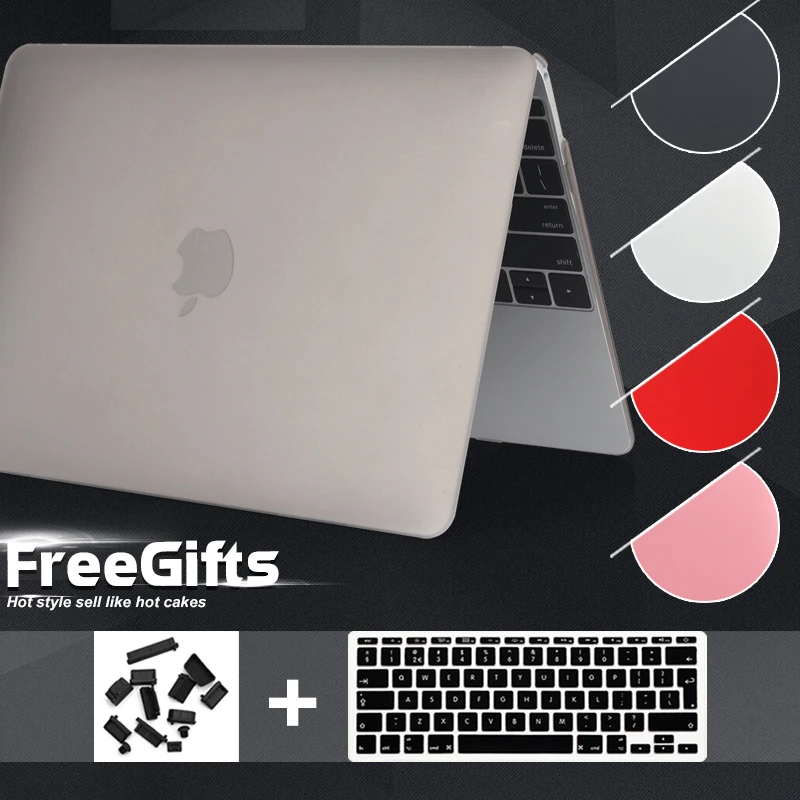 Для macbook pro 15 матовый чехол для ноутбука жесткий 11 12 13 дюймов Сенсорная панель A1706