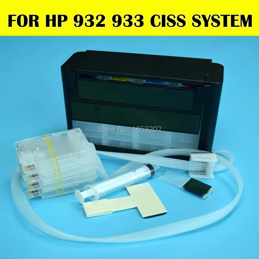 Пустой для HP 932 XL 933 XL СНПЧ Системы для HP 7610 7612 6100 6600 6700 7100a принтера с perment ARC чипов