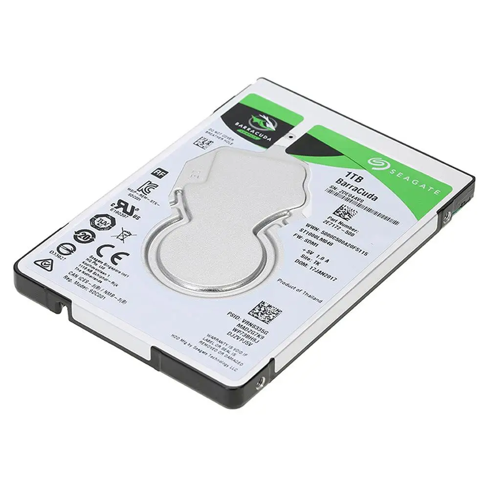 Оригинальный Seagate 500 ГБ 1 ТБ 2 внутренний жесткий диск для ноутбука 7 мм 5400 об/мин SATA