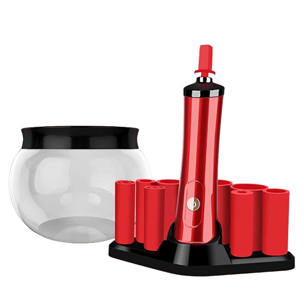 

Professional Electric Makeup Brush Cleaner Dryer Set Make Up Brushes Cleanser Cleaning Tool Machine Protect Bristle
