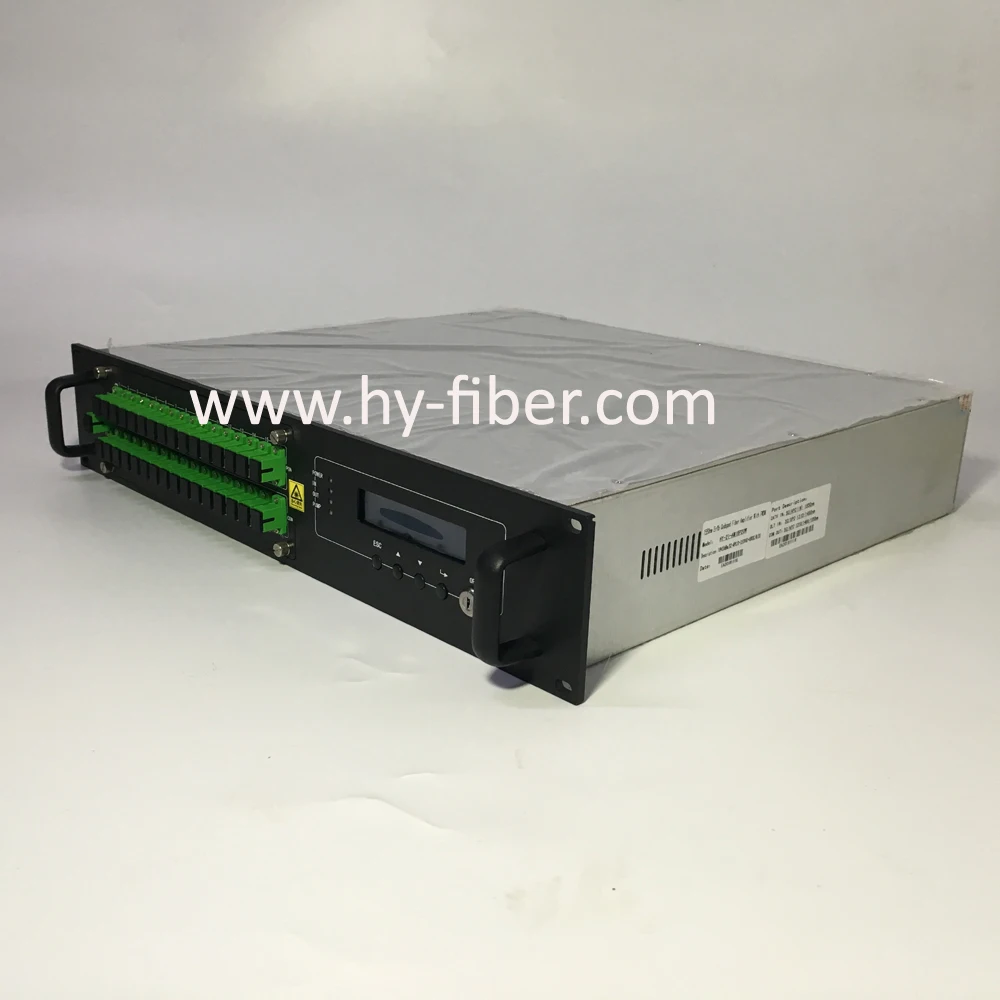 16 способ CATV 1550nm оптический усилитель 20dBm с WDM EDFA SC/APC оптоволоконный порт Двойной