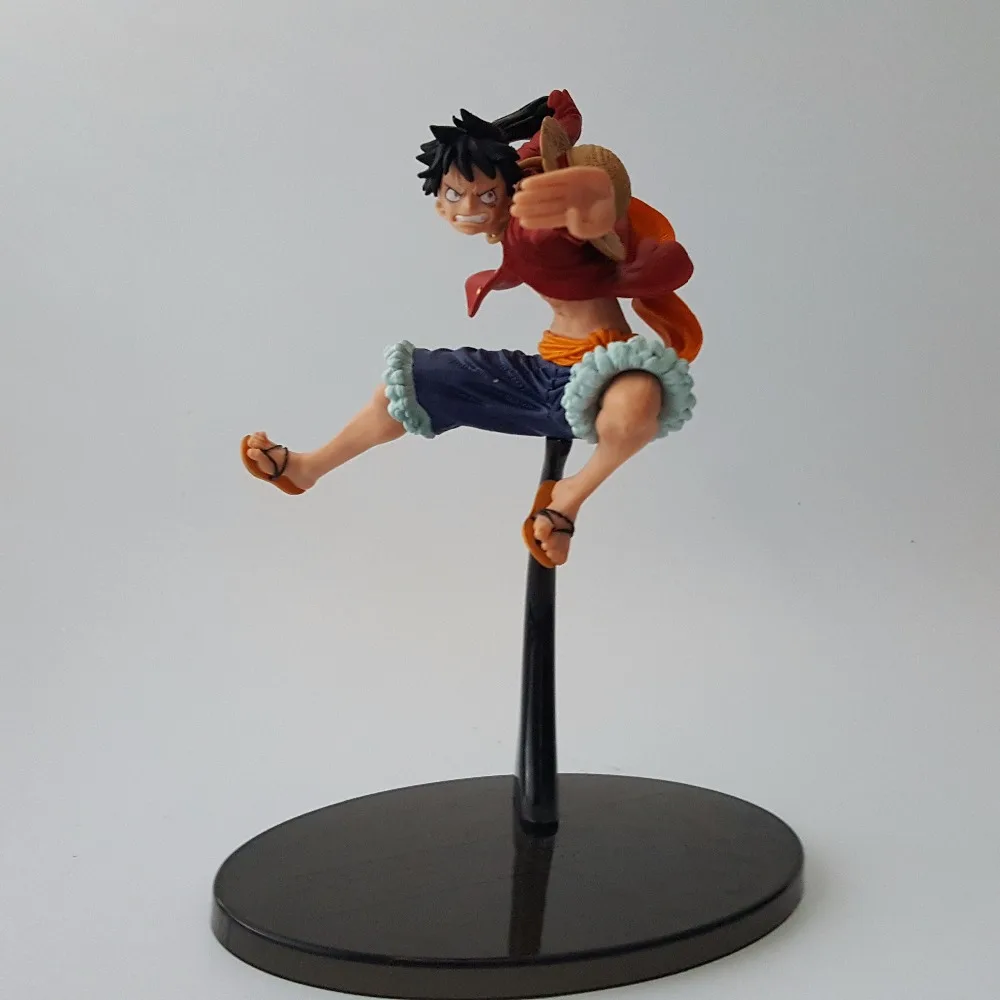 One Piece Action Figure Scultures Luffy Anime One Piece Collectible Model Toys 180mm Monkey D Luffy
