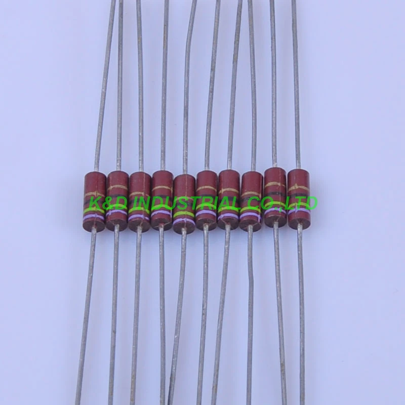 

10pcs Carbon Composition vintage Resistor 0.5W 75R 0.33ohm 5 %